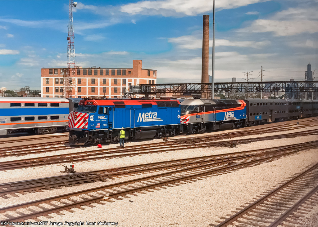 Metra Yard